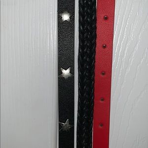 Belts! all three come as one set!